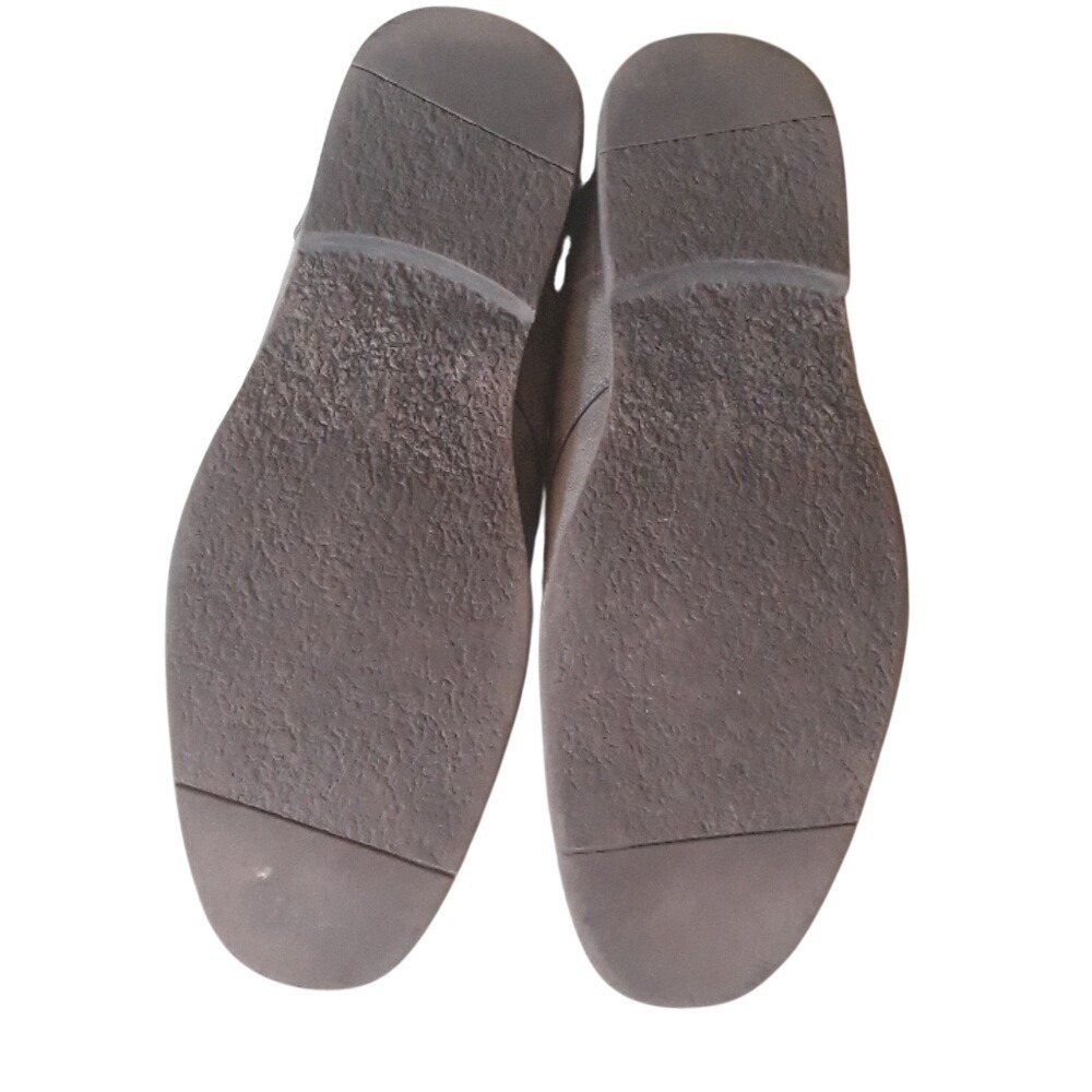 Lower Price Alert💥 Men's Chukka Desert Boots Taupe Grey Lace Up Shoes - Picture 5 of 6